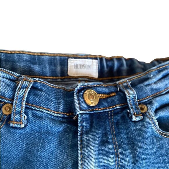 HUDSON Girl’s Cuffed Capri Jeans size 6 - Picture 2 of 4